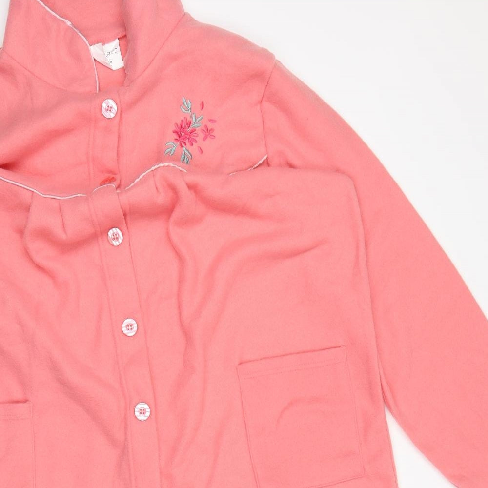 Gabrielle Vicenza Womens Pink Floral  Jacket  Size 14