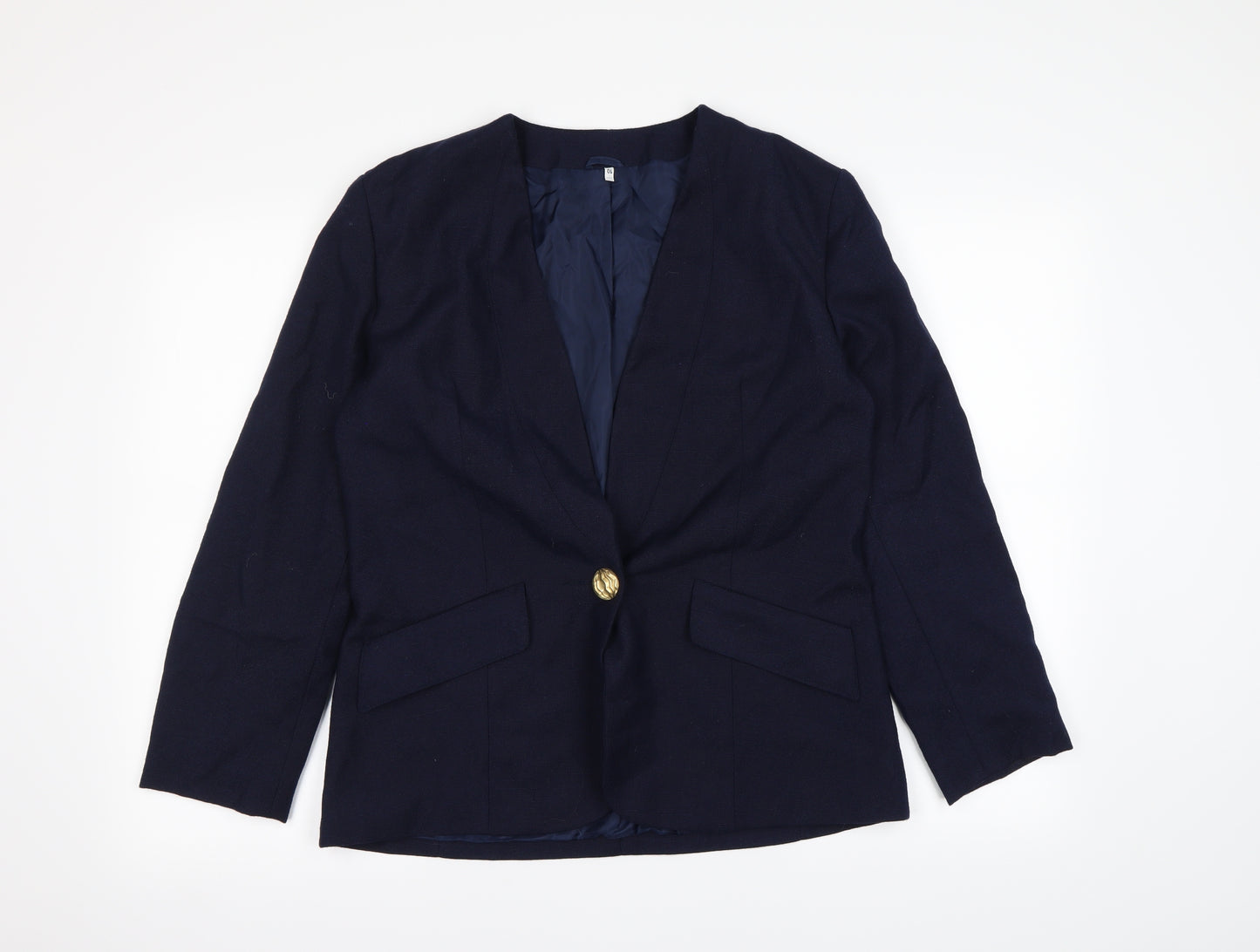 Preworn Womens Blue   Jacket  Size 10