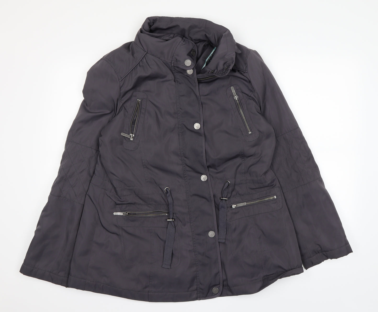 RJR.John Rocha Womens Blue   Rain Coat Coat Size 14