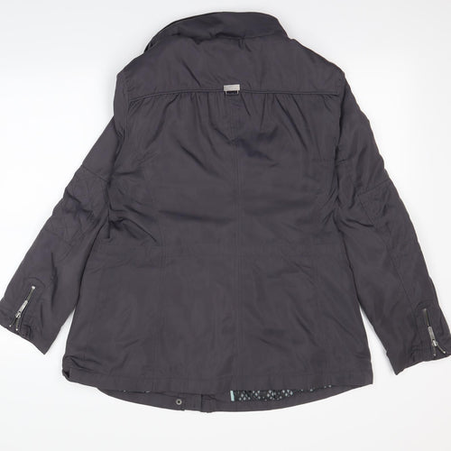RJR.John Rocha Womens Blue   Rain Coat Coat Size 14