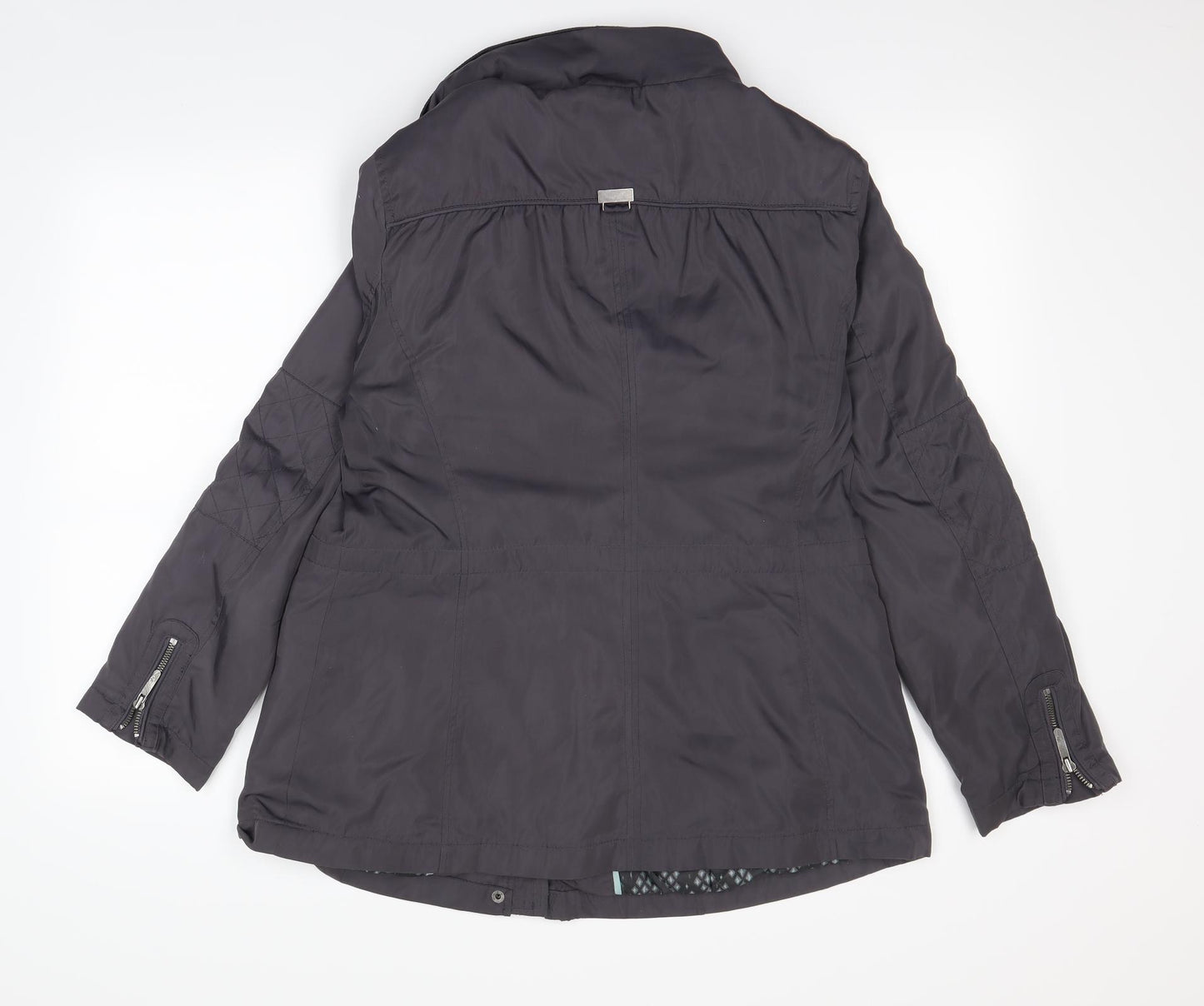 RJR.John Rocha Womens Blue   Rain Coat Coat Size 14