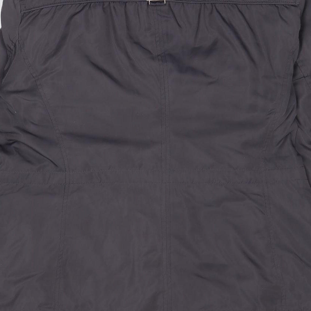 RJR.John Rocha Womens Blue   Rain Coat Coat Size 14