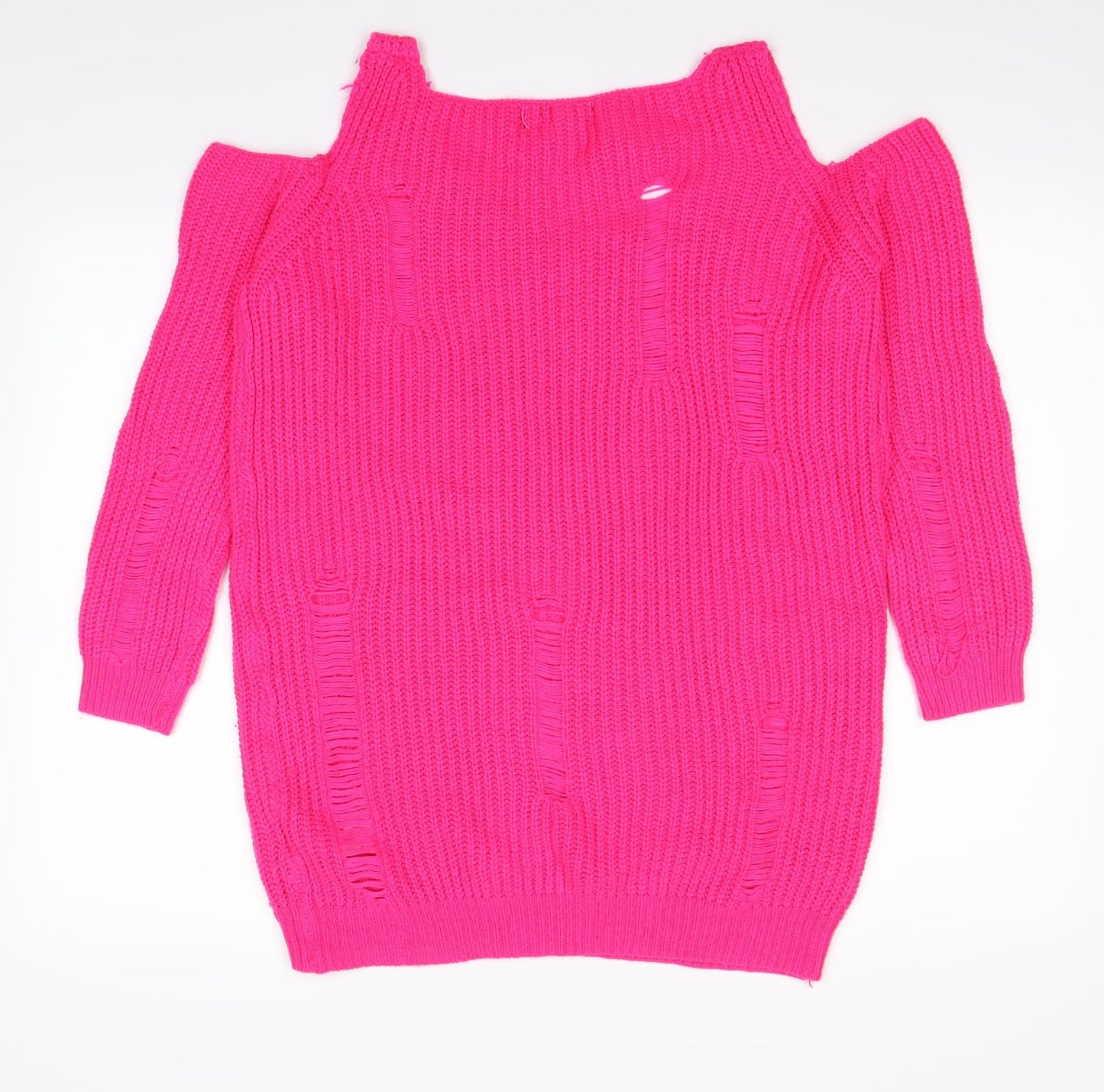 Cameo Rose Womens Pink   Pullover Jumper Size 12  - Ruched