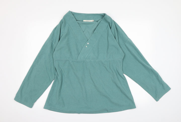 Womens secrets Womens Green   Pullover Sweatshirt Size XL