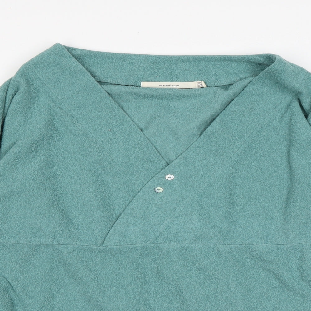 Womens secrets Womens Green   Pullover Sweatshirt Size XL