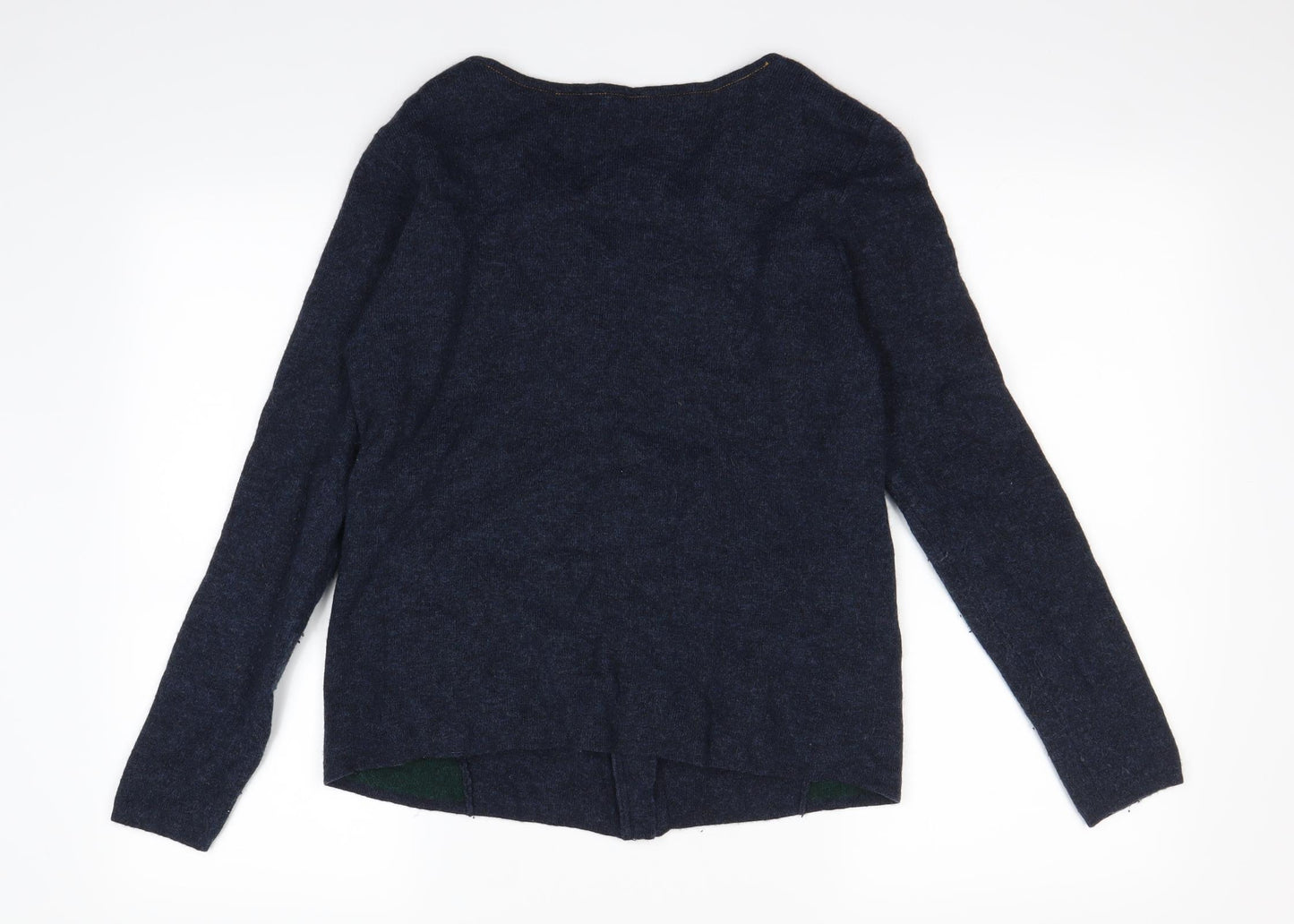 White Stuff Womens Blue   Full Zip Jumper Size 12