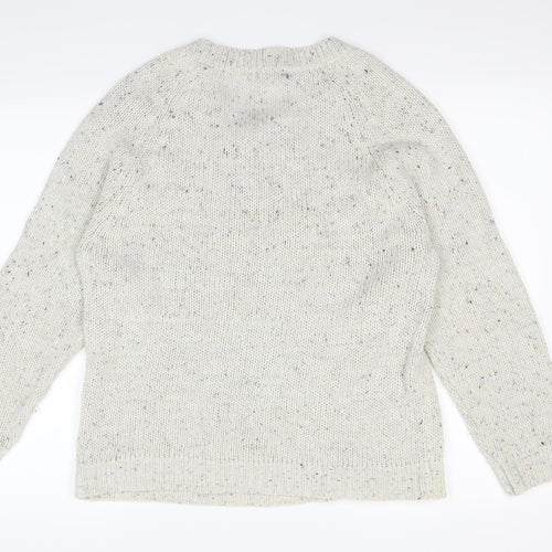 Primark Womens Beige Polka Dot  Pullover Jumper Size 18