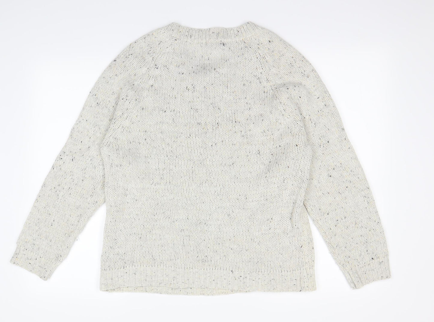 Primark Womens Beige Polka Dot  Pullover Jumper Size 18