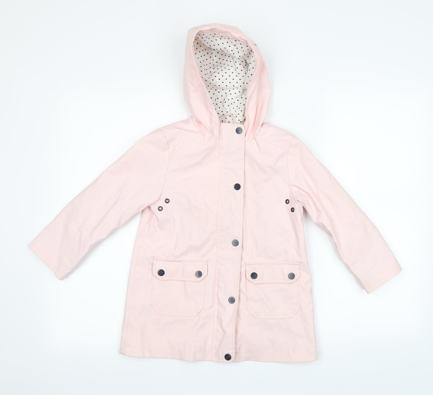 F&F Girls Pink   Rain Coat Coat Size 5-6 Years