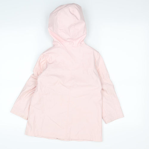 F&F Girls Pink   Rain Coat Coat Size 5-6 Years