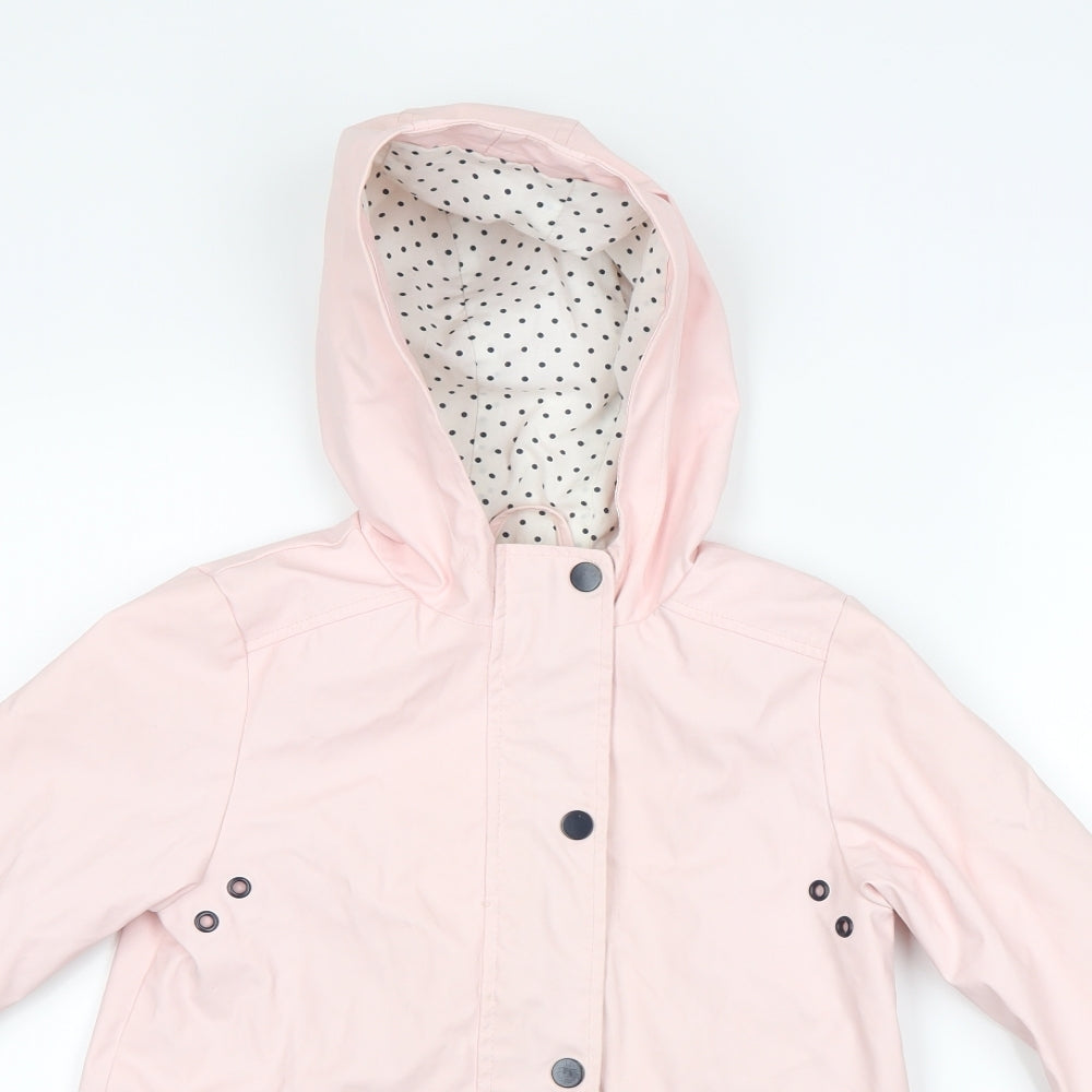 F&F Girls Pink   Rain Coat Coat Size 5-6 Years