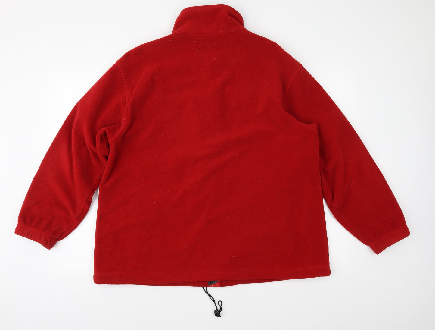 Marks and Spencer Womens Red  Fleece Jacket  Size 18