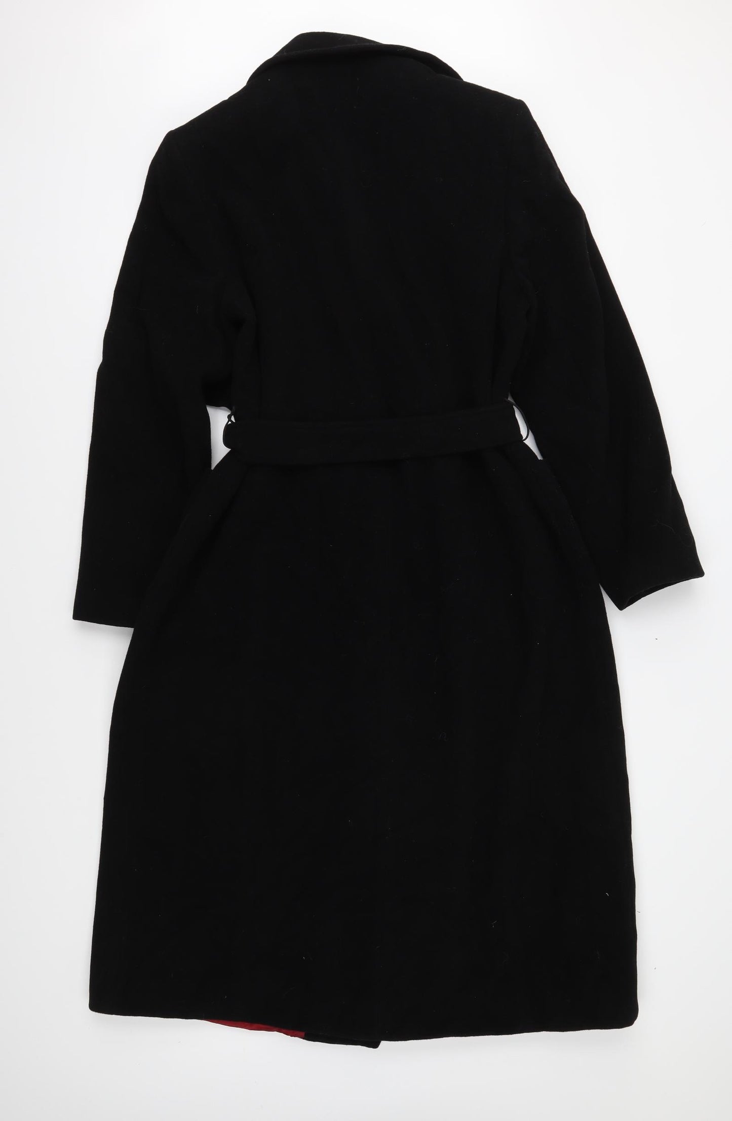 Dorothy Perkins Womens Black   Overcoat Coat Size 14