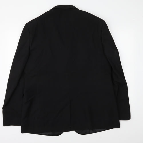 Taylor & Wright Mens Black   Tuxedo Suit Jacket Size 48