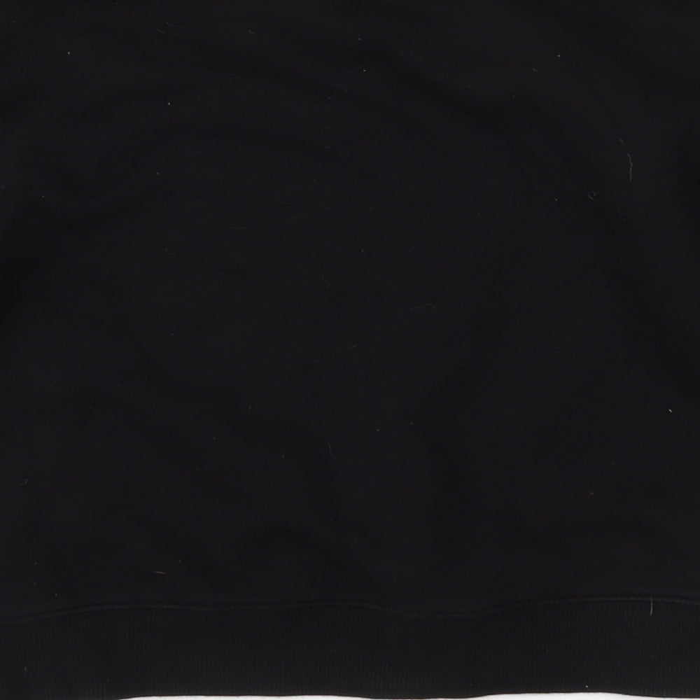 H&M Boys Black  Jersey Pullover Sweatshirt Size 5-6 Years