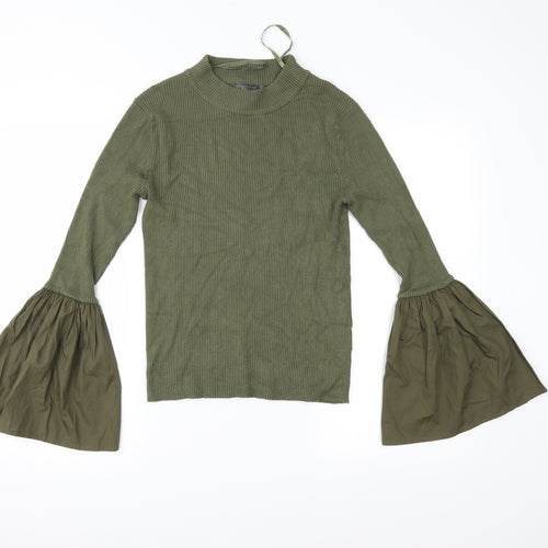 Primark Womens Green  Knit Pullover Jumper Size M