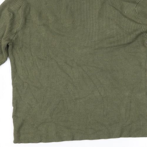 Primark Womens Green  Knit Pullover Jumper Size M
