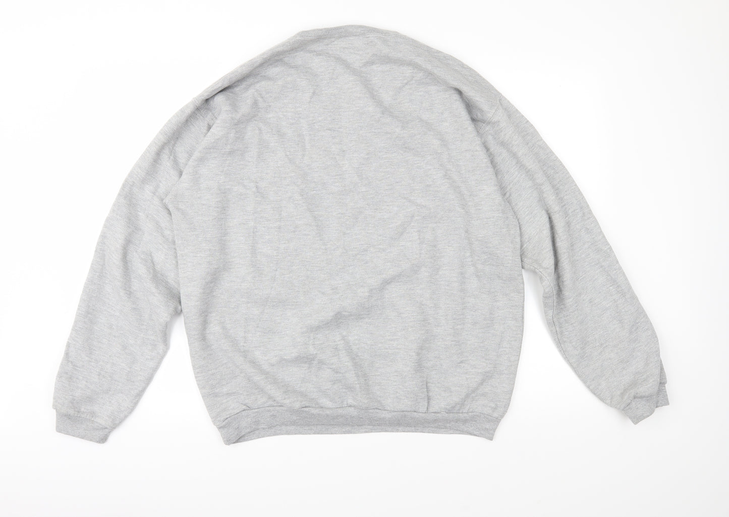 Sparks & Daughters Womens Grey  Jersey Pullover Sweatshirt Size XL