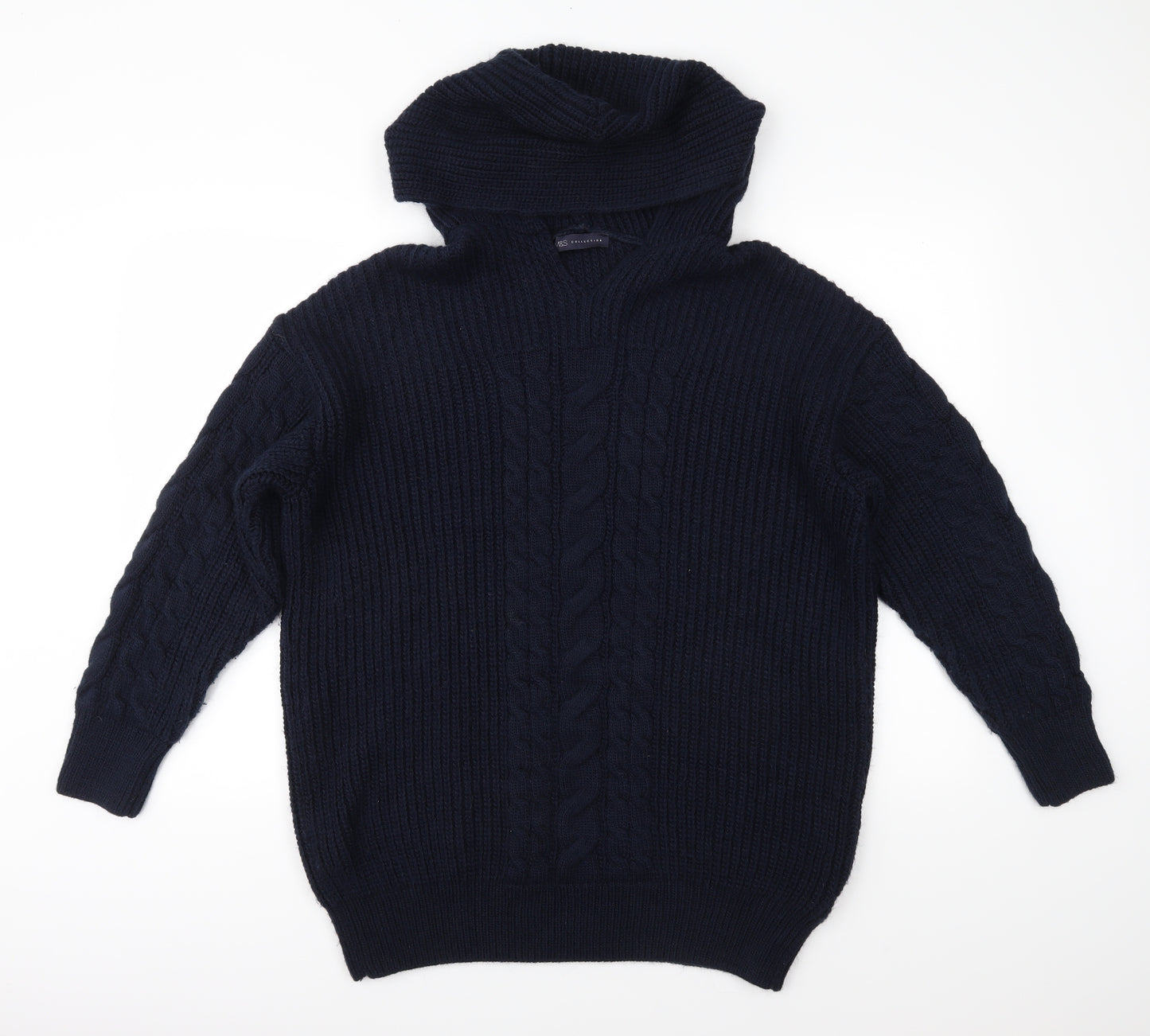 Marks and Spencer Mens Blue  Knit Pullover Jumper Size M