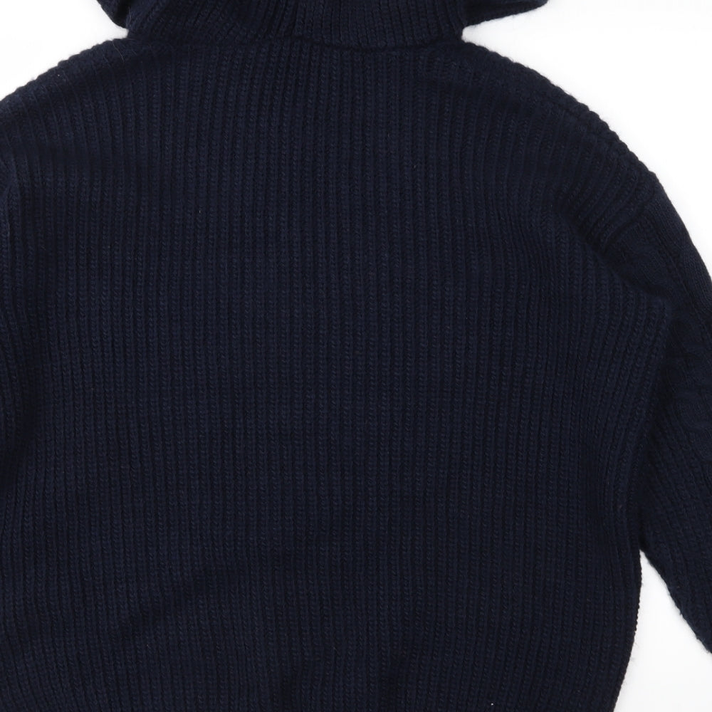 Marks and Spencer Mens Blue  Knit Pullover Jumper Size M
