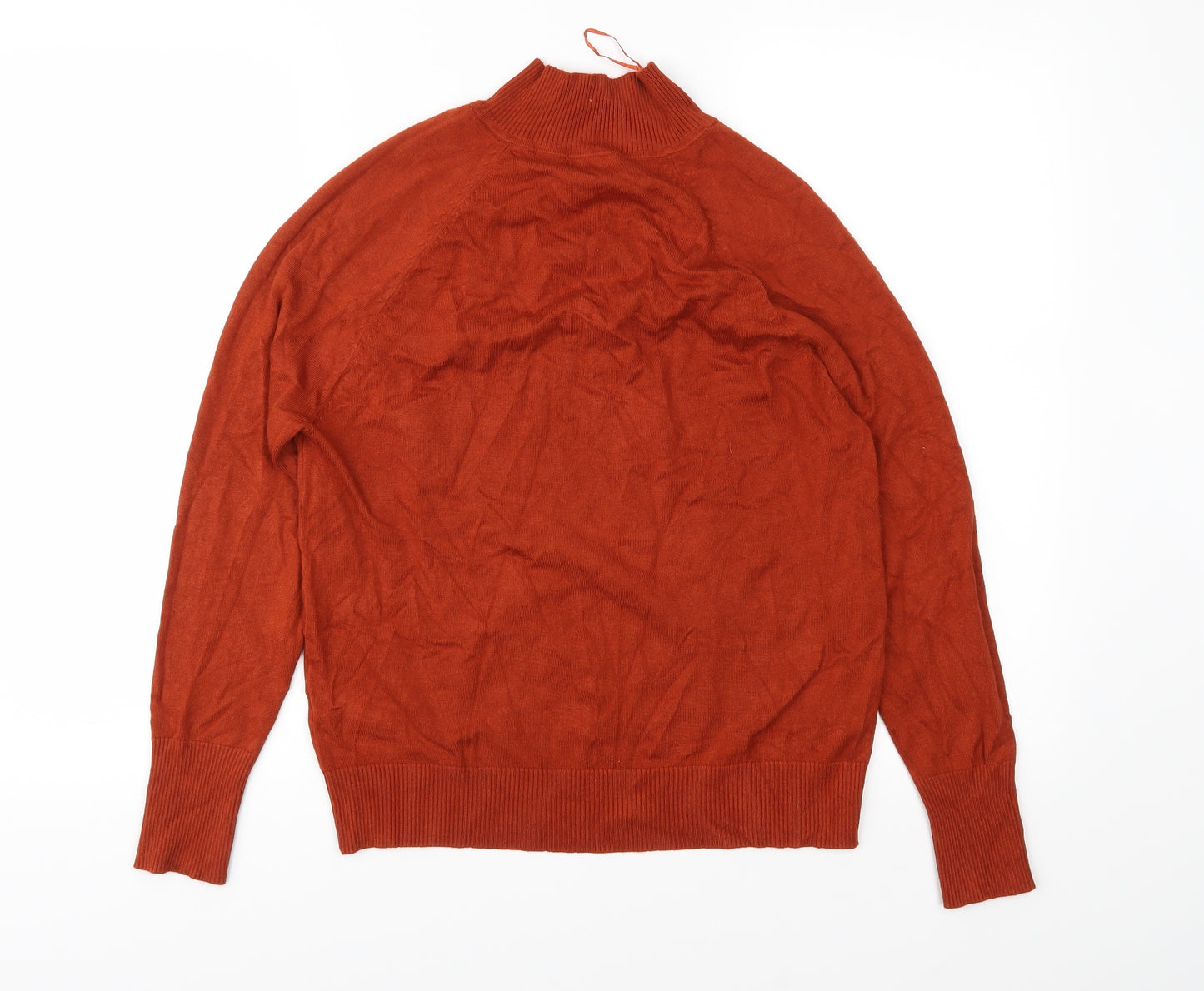 M&Co Womens Brown  Knit Pullover Jumper Size 12
