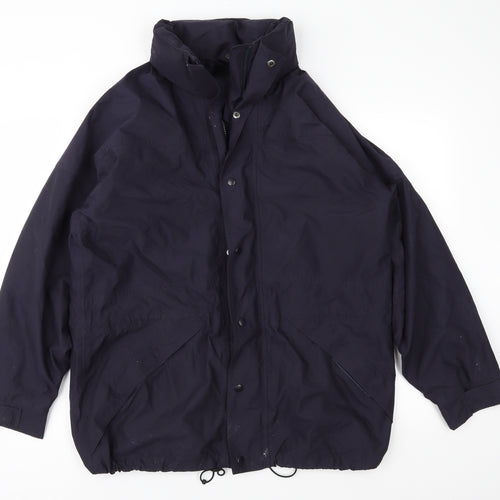 Meltemi Mens Blue   Anorak Jacket Size L