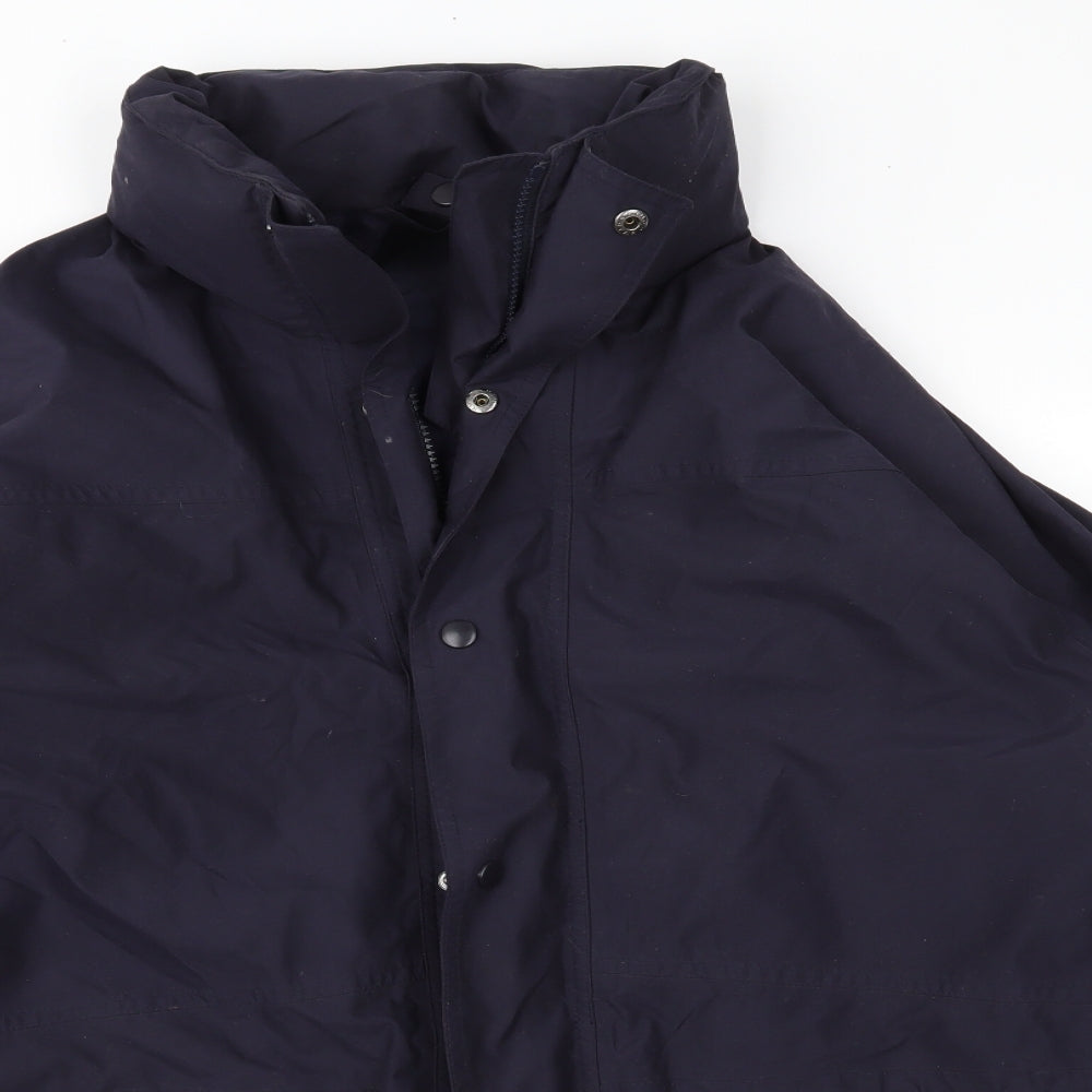 Meltemi Mens Blue   Anorak Jacket Size L