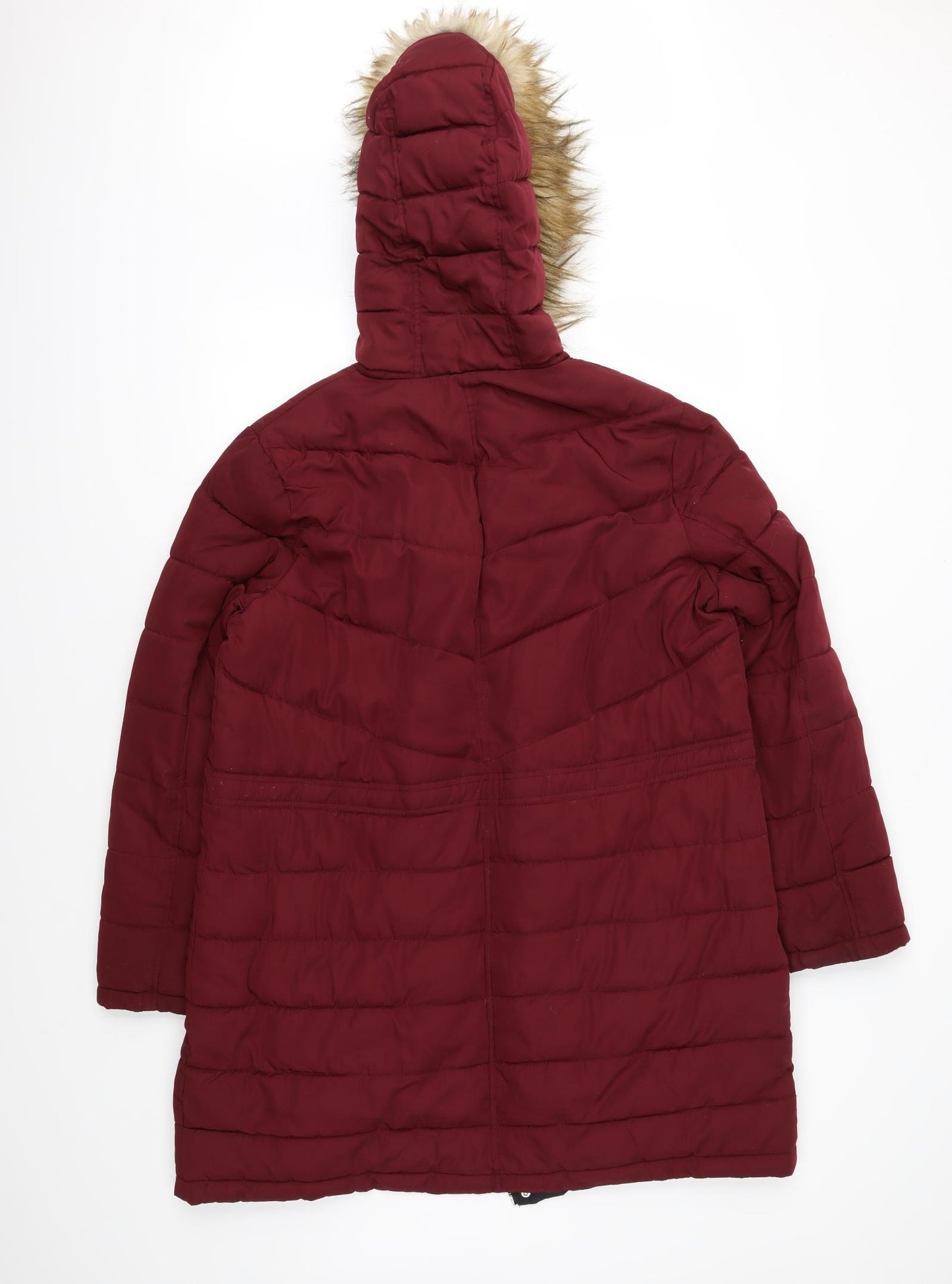 George Womens Blue   Parka Coat Size 16