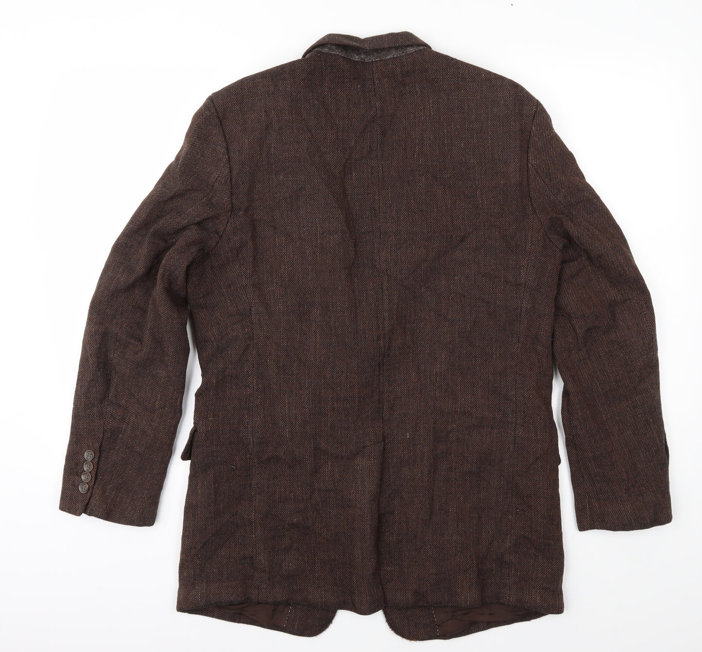 BARUTTI Mens Brown   Jacket Sport Coat Size 40