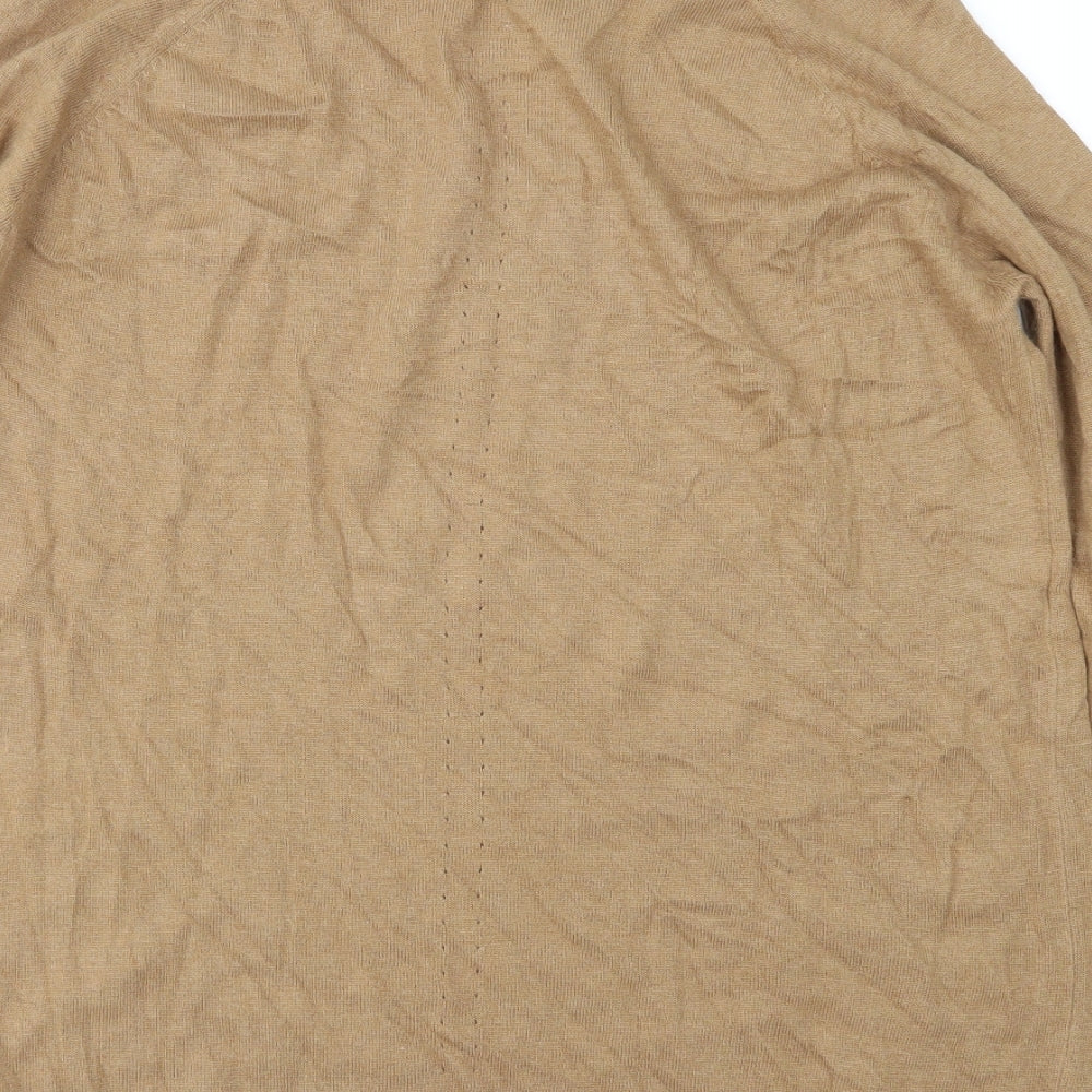 NEXT Womens Brown  Knit Pullover Jumper Size 14