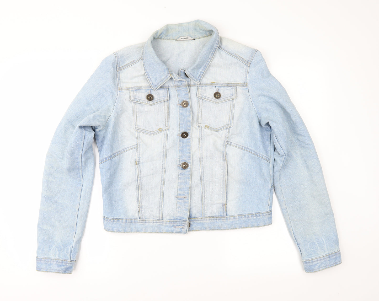 George Womens Blue  Denim Jacket  Size 16