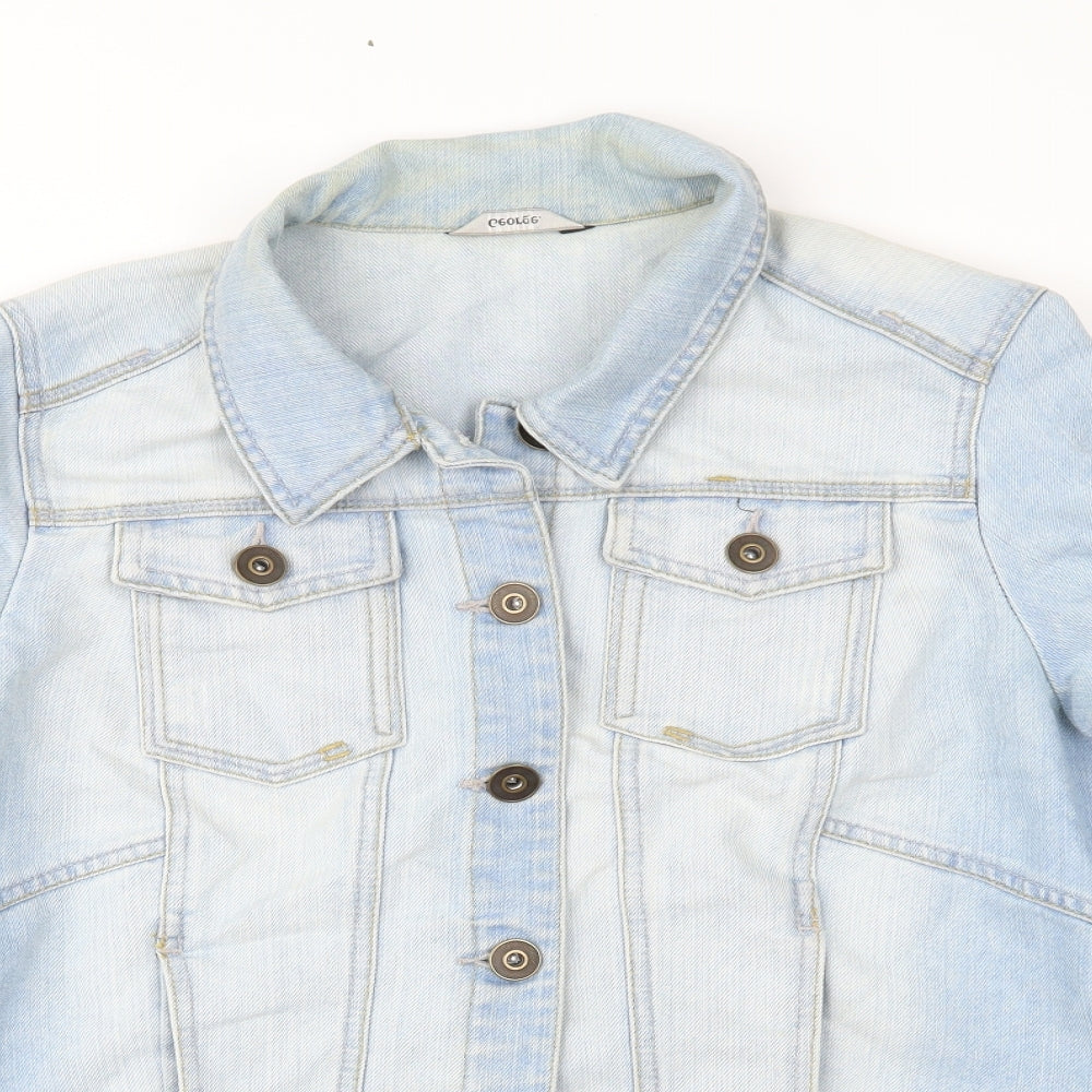 George Womens Blue  Denim Jacket  Size 16