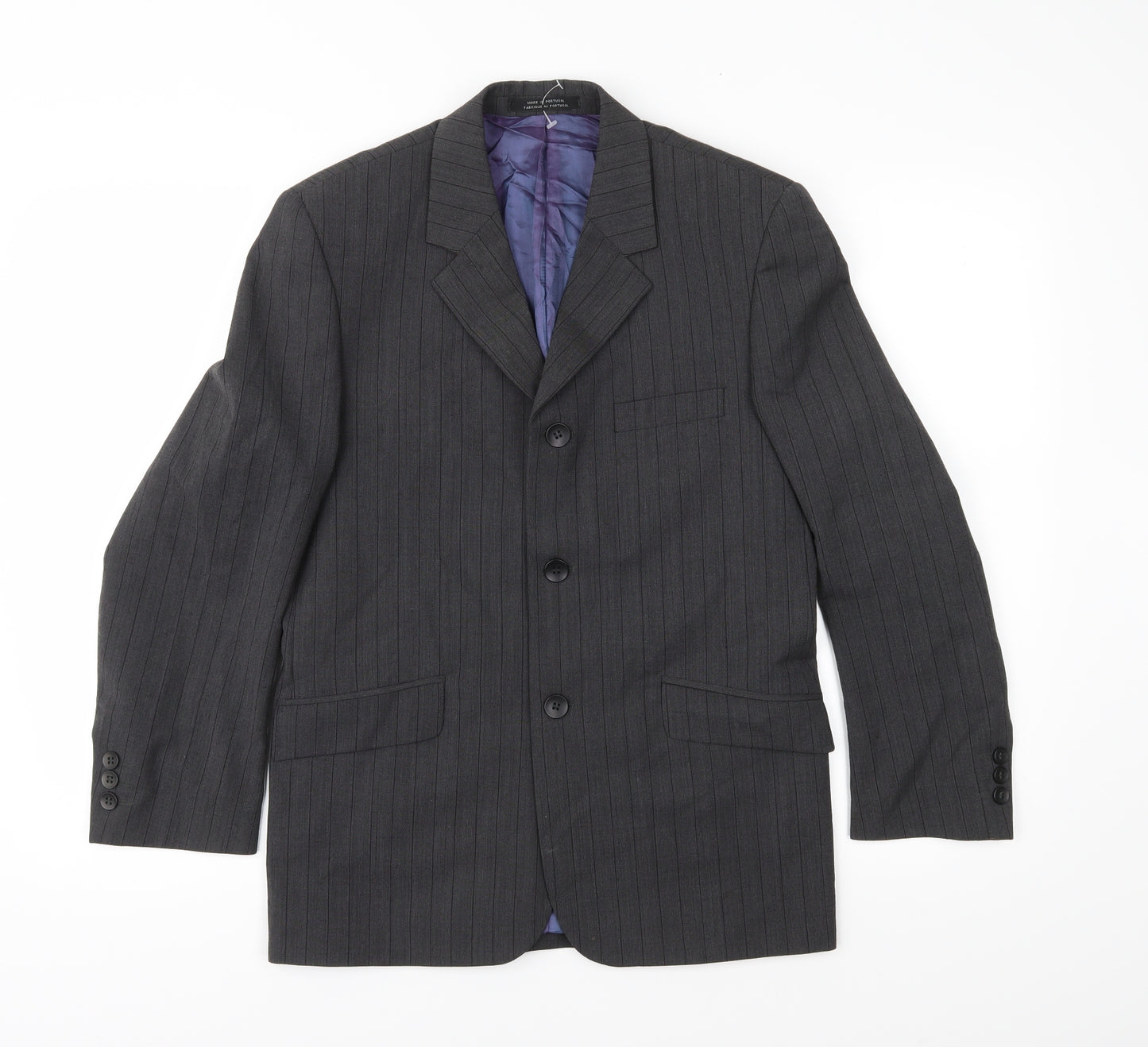 Ragazzi Boys Grey Striped  Jacket  Size 14 Years  - Suit Jacket