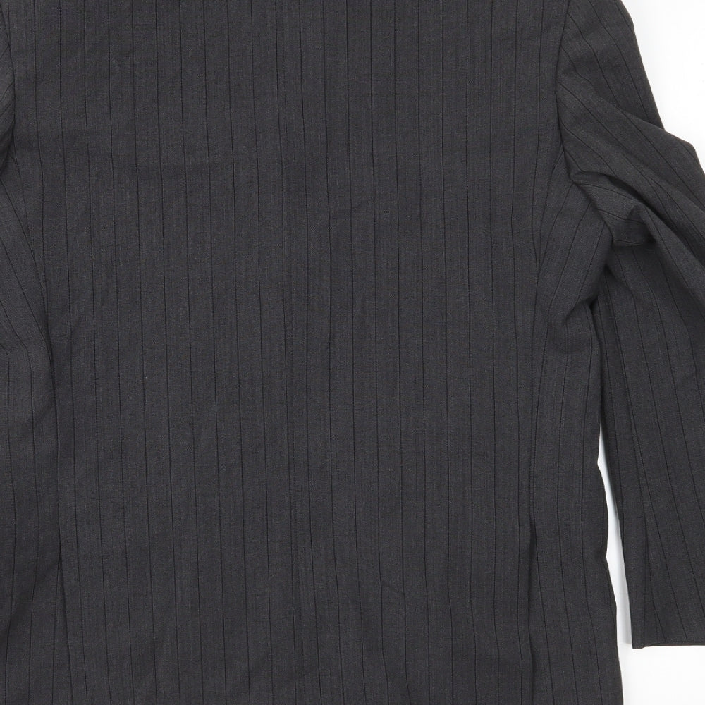 Ragazzi Boys Grey Striped  Jacket  Size 14 Years  - Suit Jacket