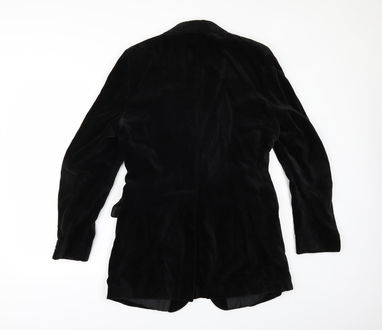 JOHN ANTHONY Mens Black   Jacket Blazer Size 36