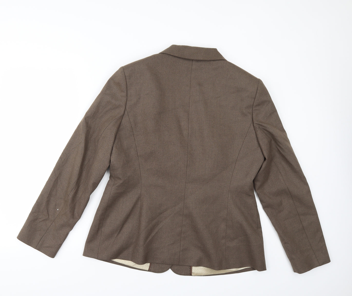 PLANET Womens Brown   Jacket Suit Jacket Size 14