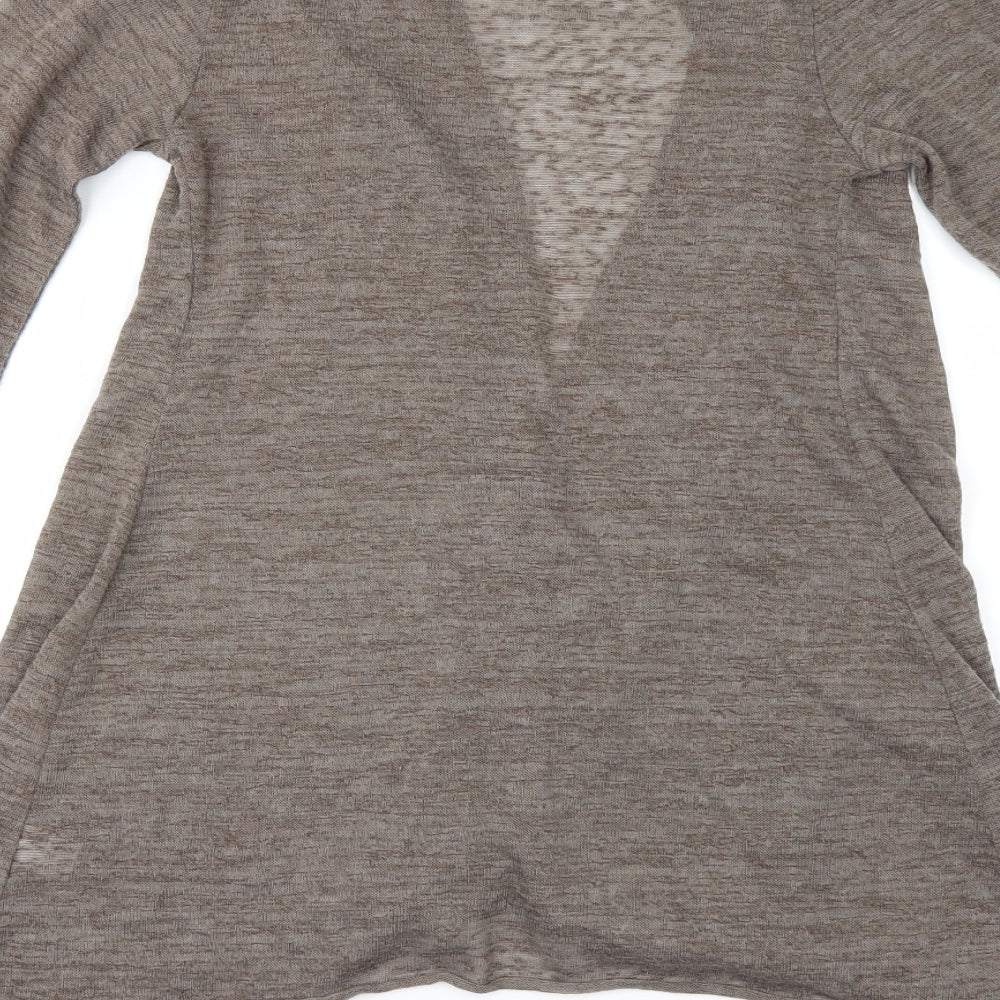 Miso Womens Brown   Cardigan Jumper Size 10