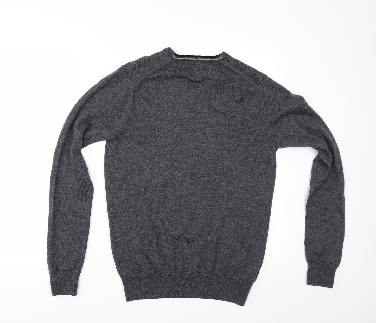 Fred Perry Mens Grey   Pullover Jumper Size S