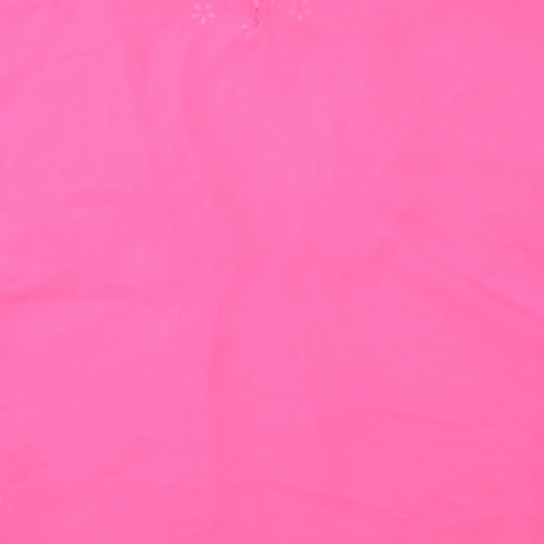 George Womens Pink   Tunic Blouse Size L  - BEACH TOP