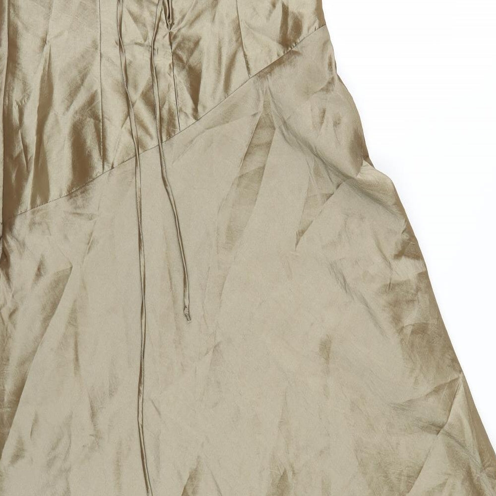 ARIELLA Womens Gold   Ball Gown  Size 12  - Strapless