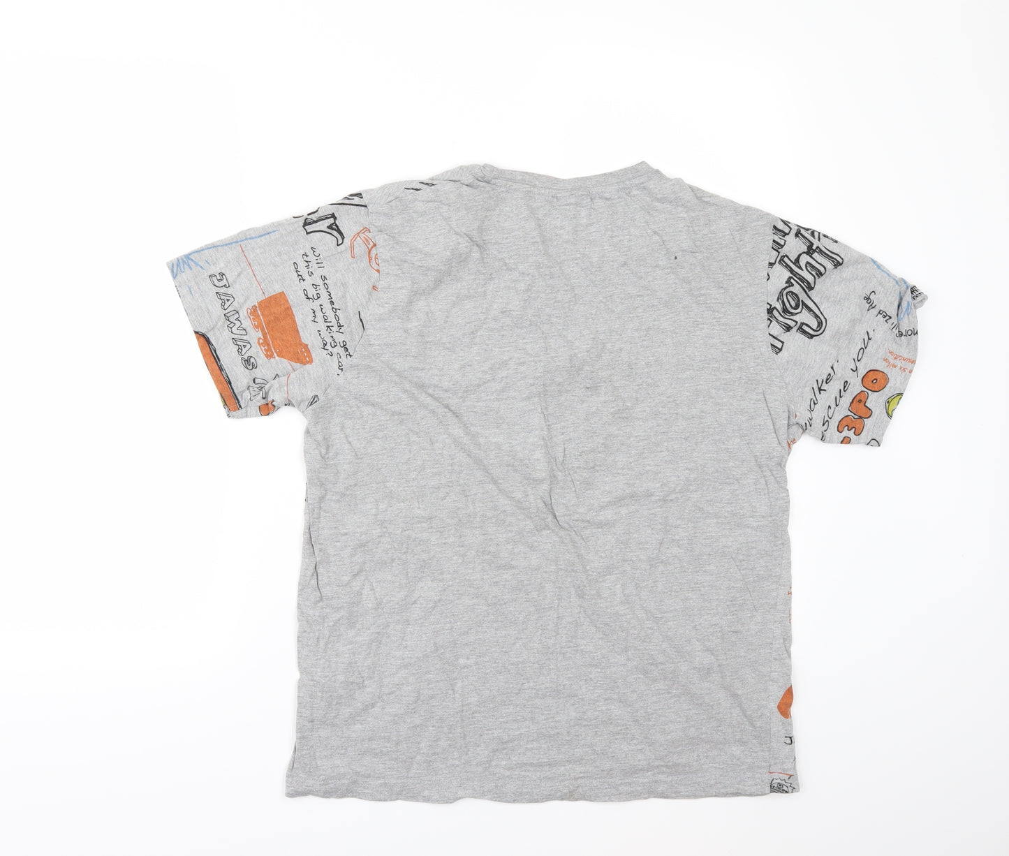 River Island Mens Grey    T-Shirt Size M  - STAR WARS