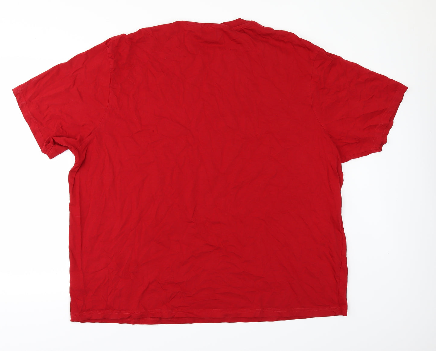 Debenhams Mens Red    T-Shirt Size 3XL
