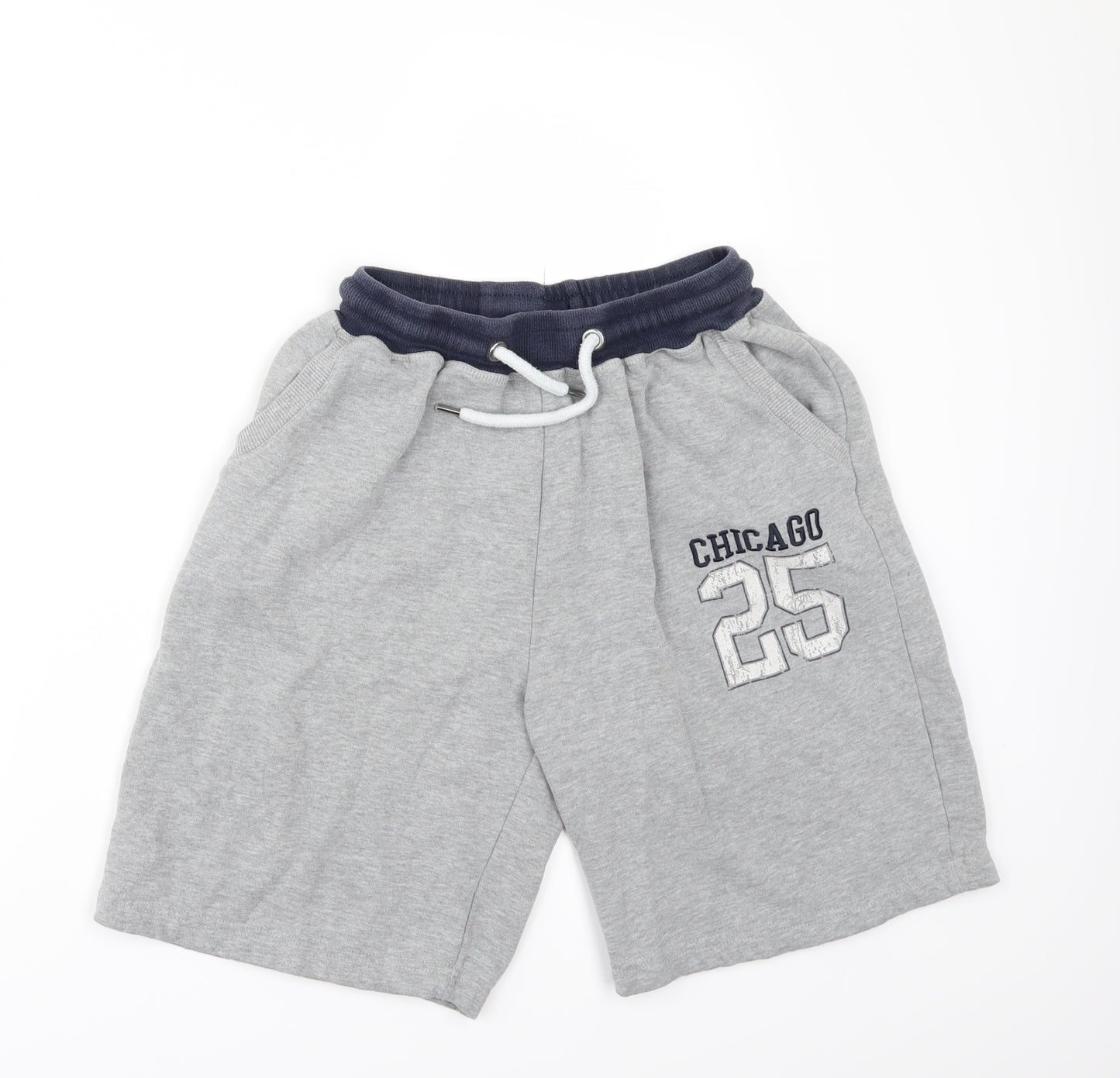 Cedar Wood State Mens Grey   Sweat Shorts Size S