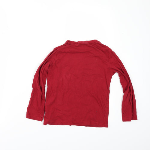 Batman Girls Red   Basic T-Shirt Size 8 Years  - BATMAN
