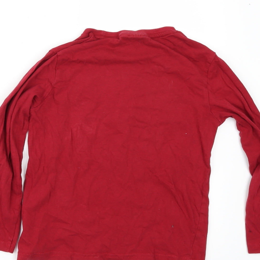 Batman Girls Red   Basic T-Shirt Size 8 Years  - BATMAN