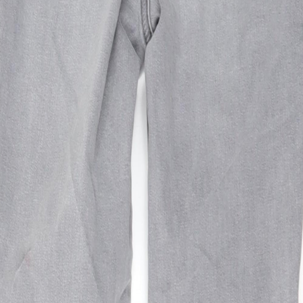 TU Womens Grey  Denim Mom Jeans Size 8 L28 in