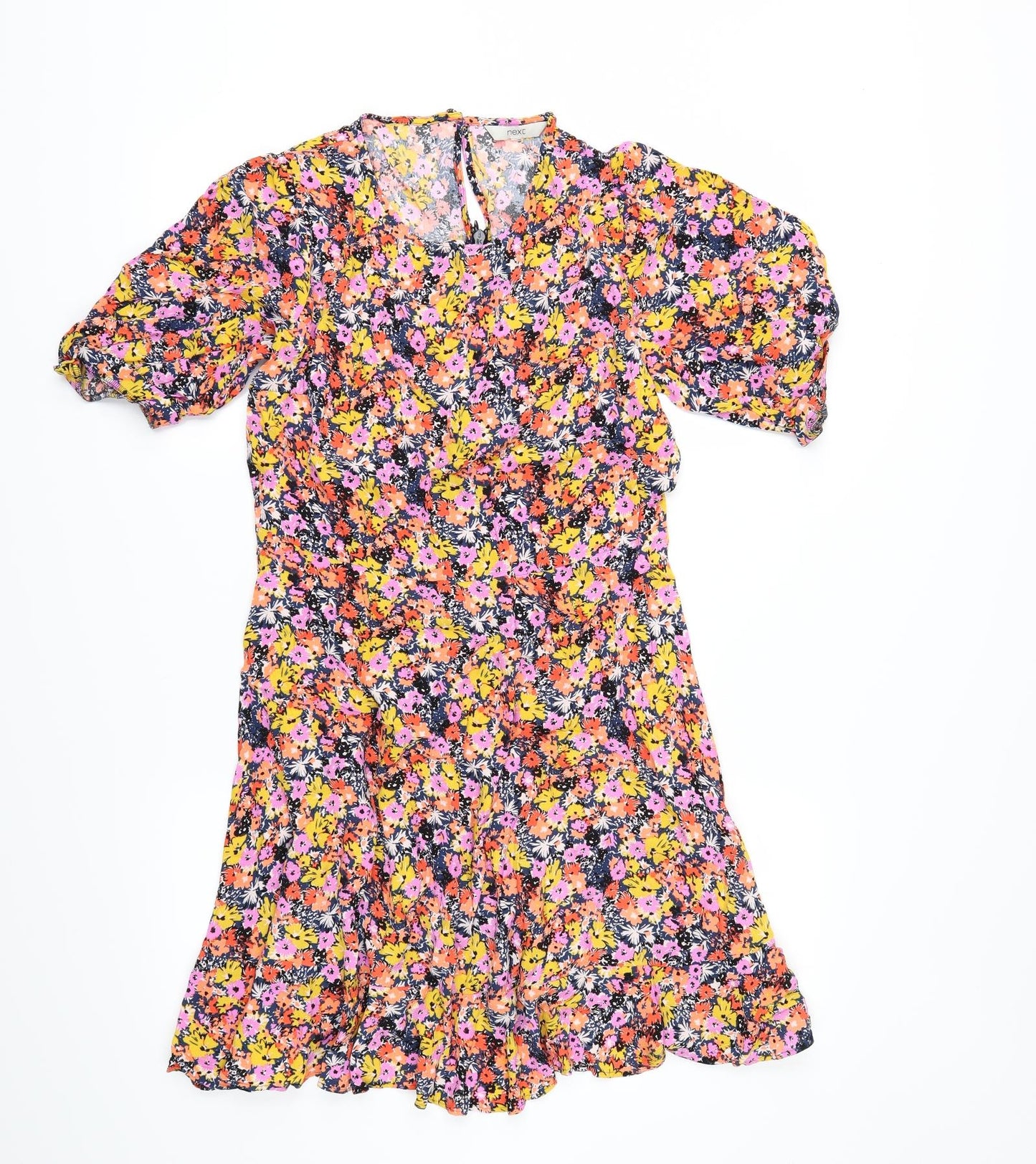NEXT Womens Multicoloured Floral  A-Line  Size 12