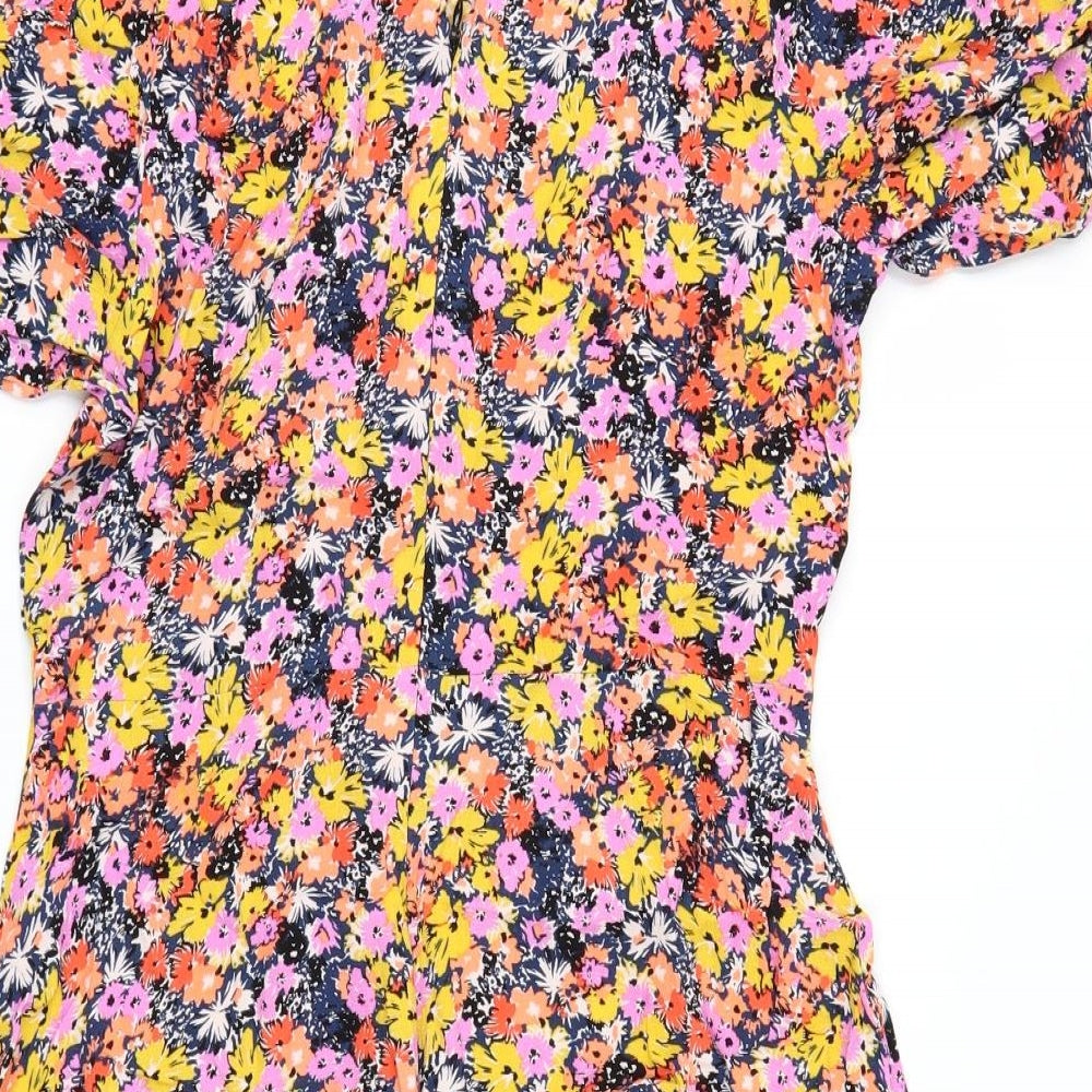 NEXT Womens Multicoloured Floral  A-Line  Size 12
