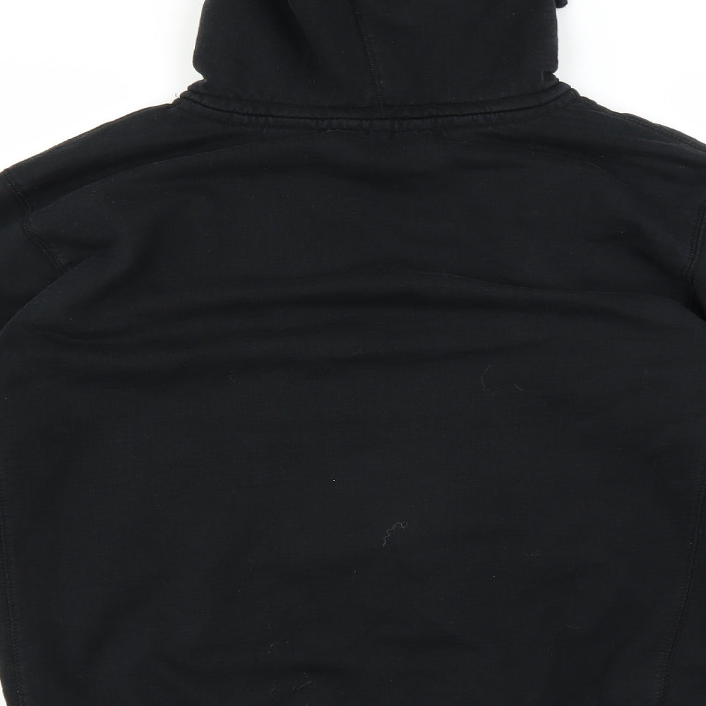 Hamnett Mens Black   Full Zip Hoodie Size L
