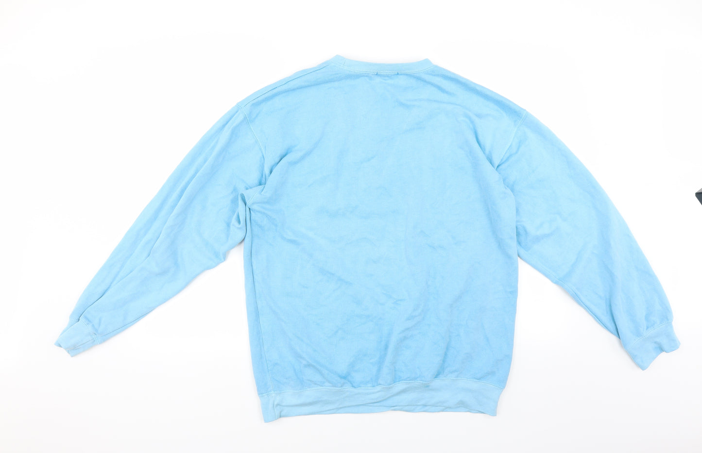 PRETTYLITTLETHING Womens Blue   Pullover Sweatshirt Size L